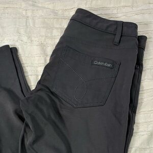 Calvin Klein Jeans Charcoal Straight Pants. Size 8. Feel like leggings.